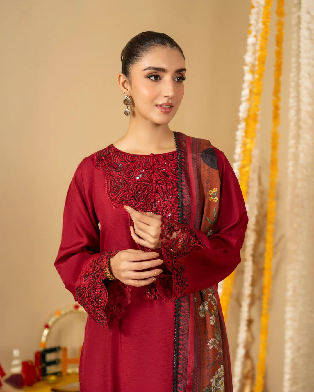 Korean Raw Silk 3PC | 1158 Sha Posh Textile