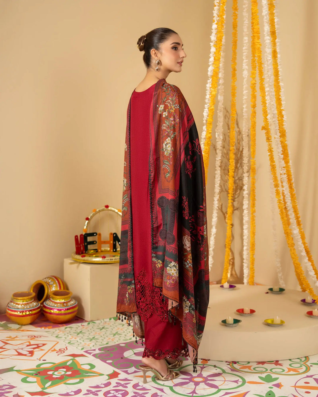 Korean Raw Silk 3PC | 1158 Sha Posh Textile