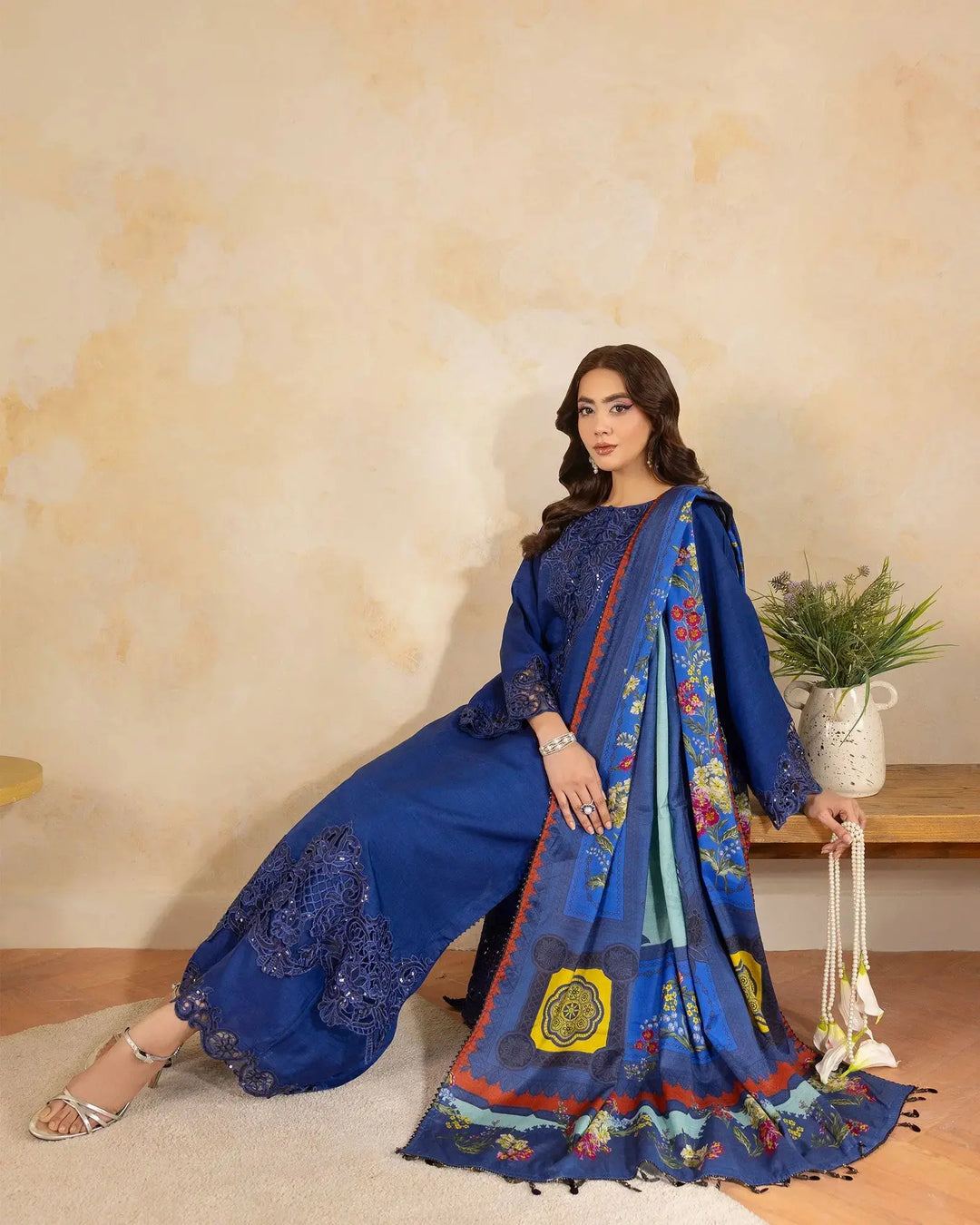 Korean Raw Silk 3PC | 1158 Sha Posh Textile
