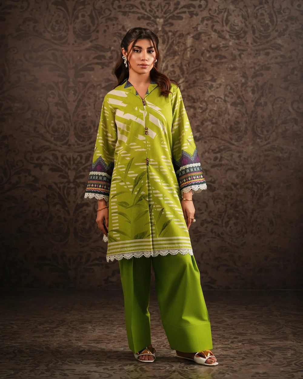 Lawn 2PC | 17416 Sha Posh Textile