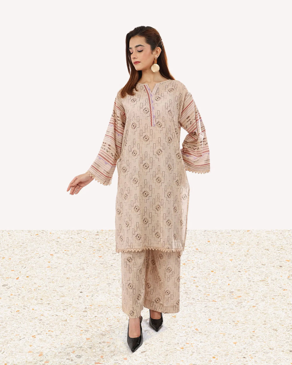 Lawn 2PC | 17453 Sha Posh Textile