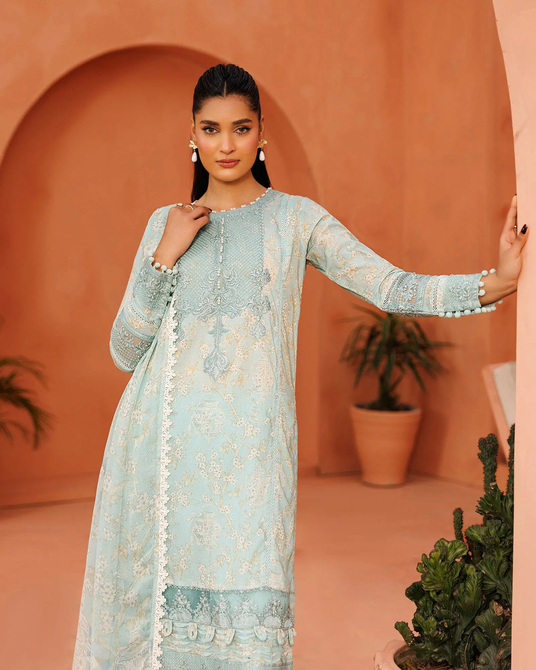 Lawn 3PC | 17293 Sha Posh Textile