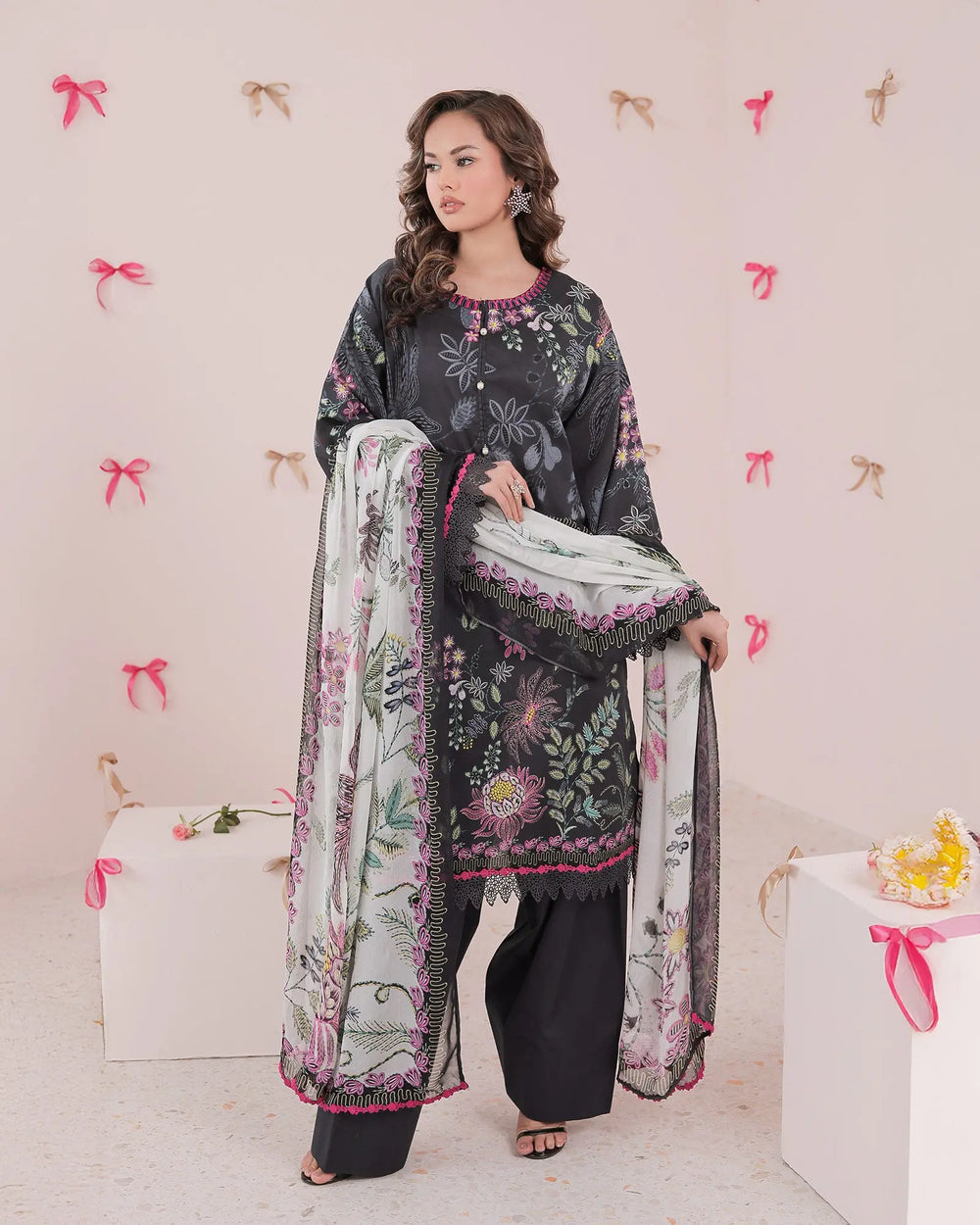 Lawn 3PC | 17317 Sha Posh Textile