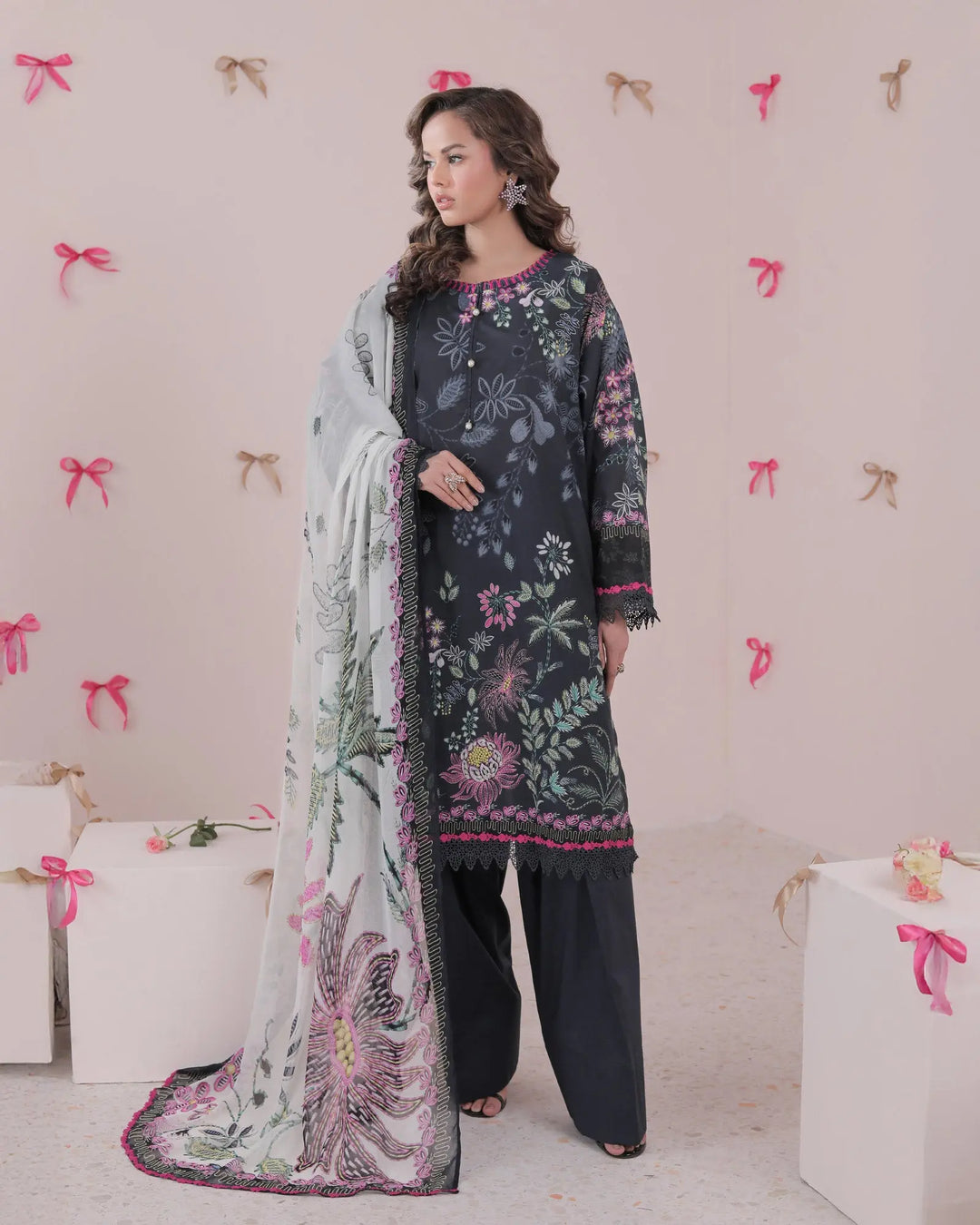 Lawn 3PC | 17317 Sha Posh Textile
