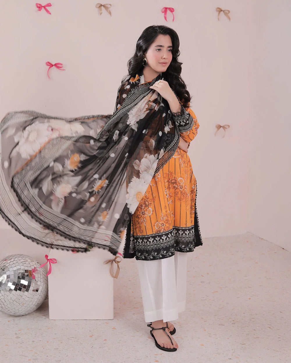 Lawn 3PC | 17343 Sha Posh Textile