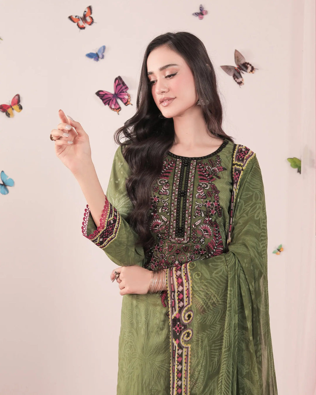 Lawn 3PC | 17420 - Sha Posh Textile