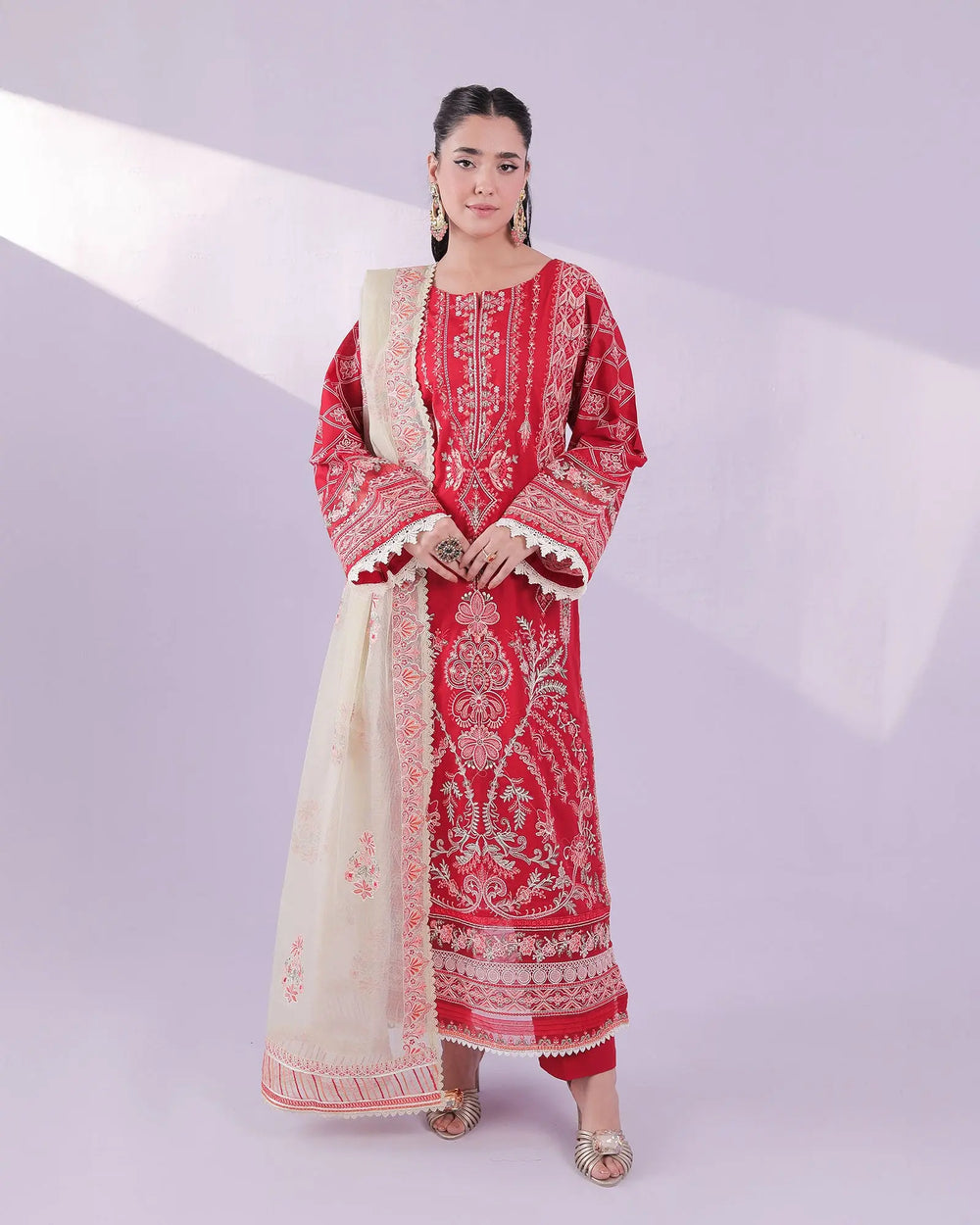 Lawn 3PC | 2287 Sha Posh Textile