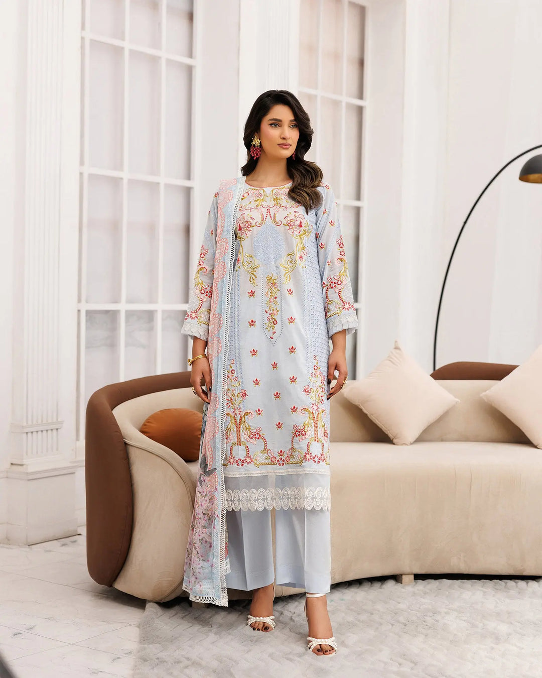 Lawn 3PC | 2288 Sha Posh Textile