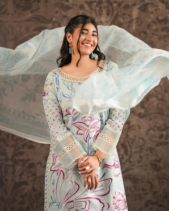 Lawn 3PC | 2291 Sha Posh Textile