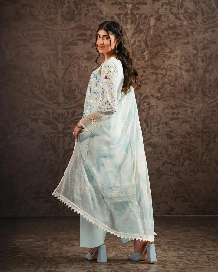 Lawn 3PC | 2291 Sha Posh Textile