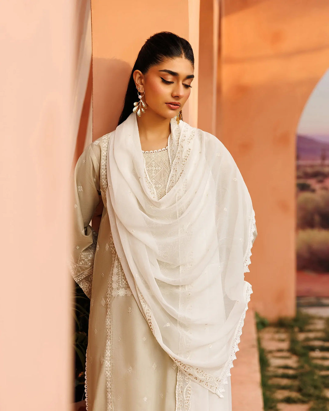 Lawn 3PC | 2297 Sha Posh Textile