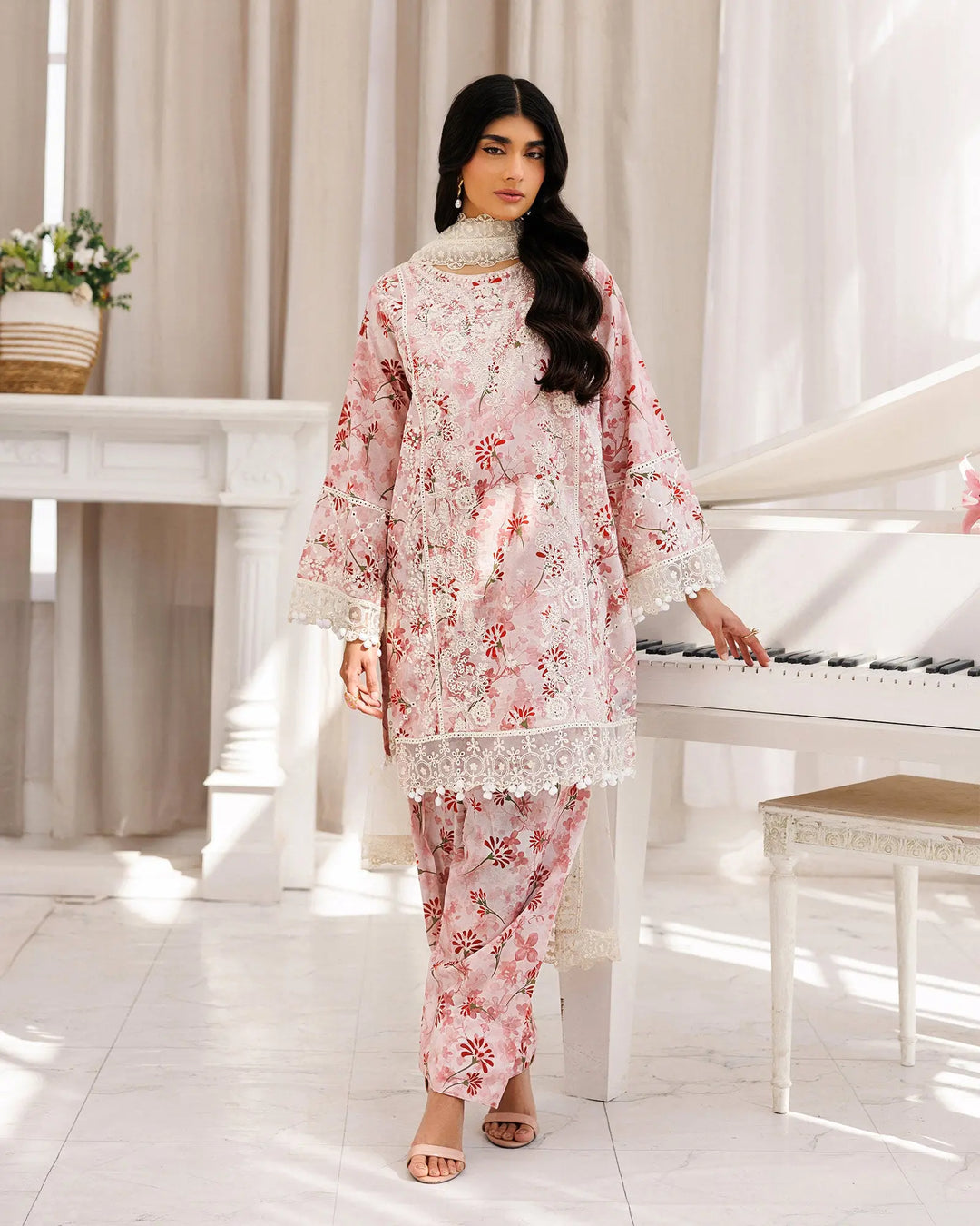 Lawn 3PC | 4108 Sha Posh Textile