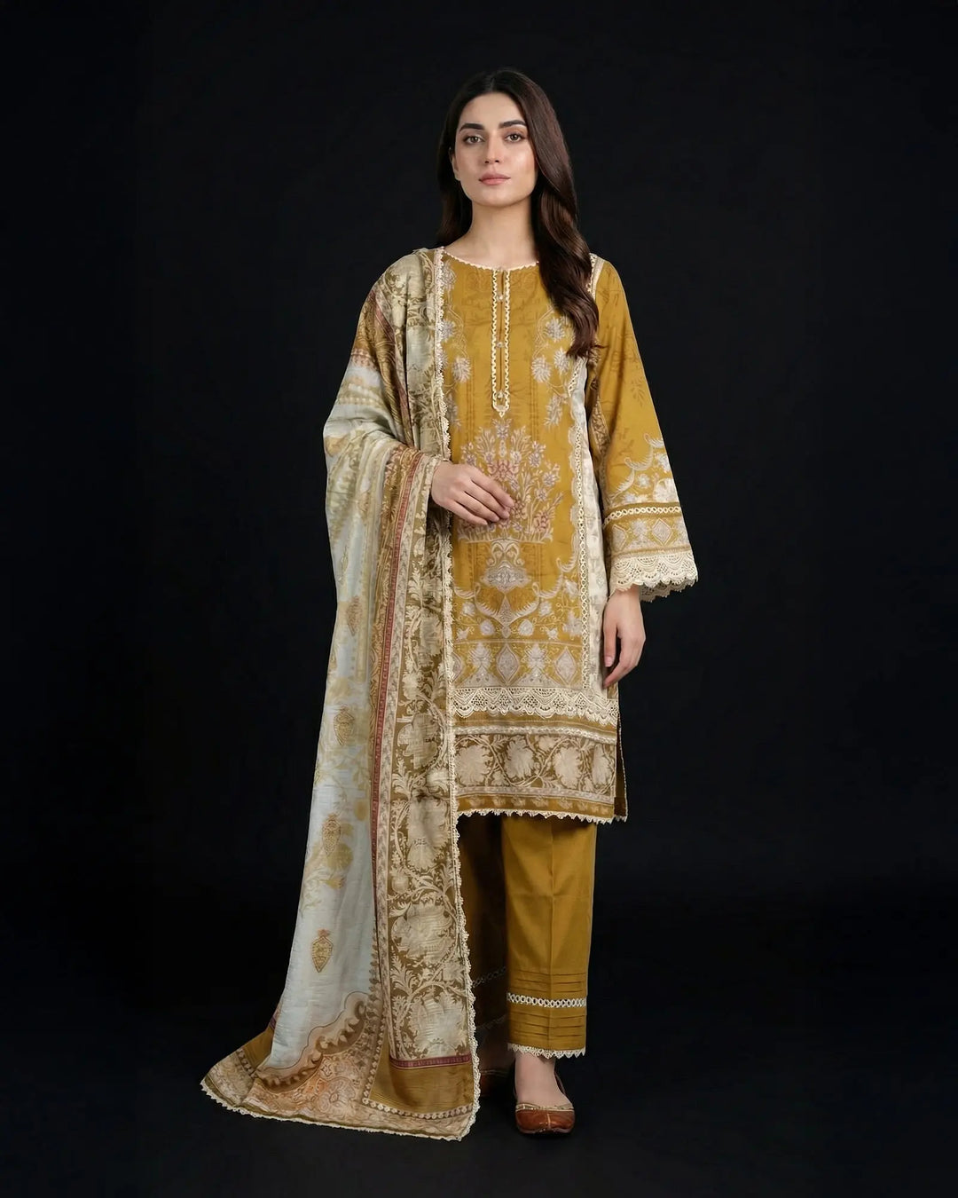 Lawn 3PC | 532 Sha Posh Textile