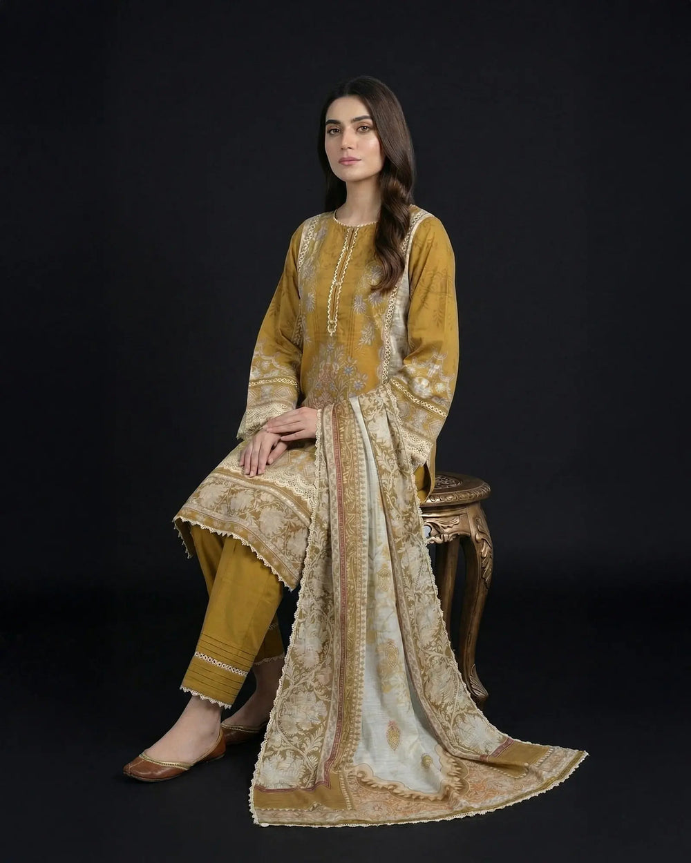 Lawn 3PC | 532 Sha Posh Textile