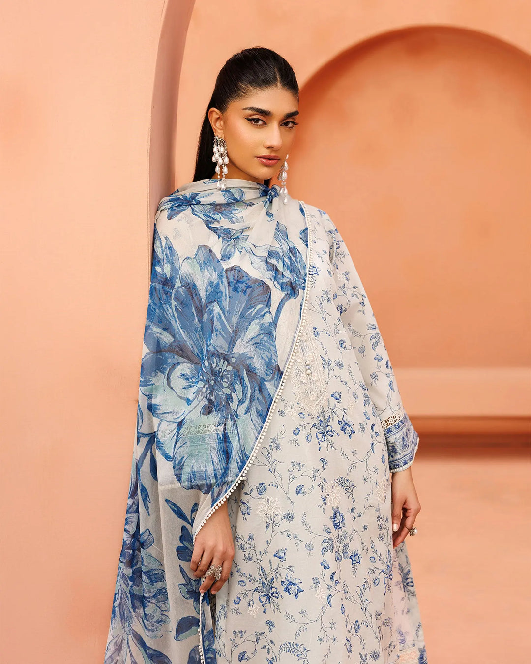 Lawn 3PC | 535 Sha Posh Textile