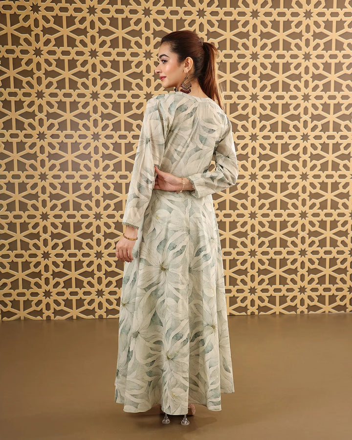 Lawn Maxi | 17455 Sha Posh Textile