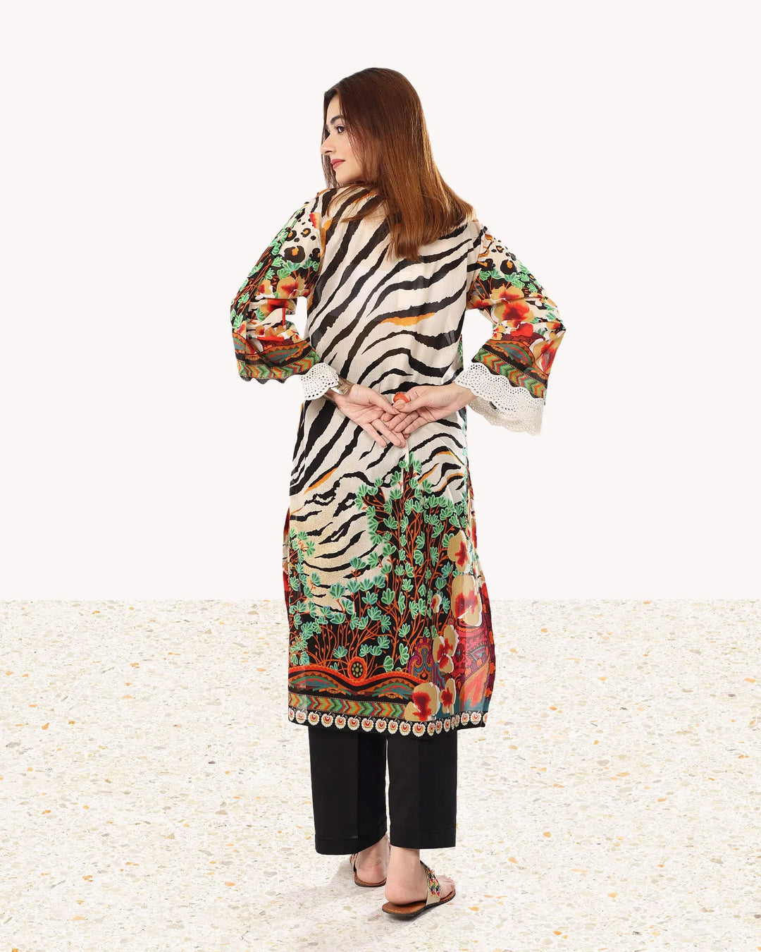 Lawn Shirt | 17212 Sha Posh Textile