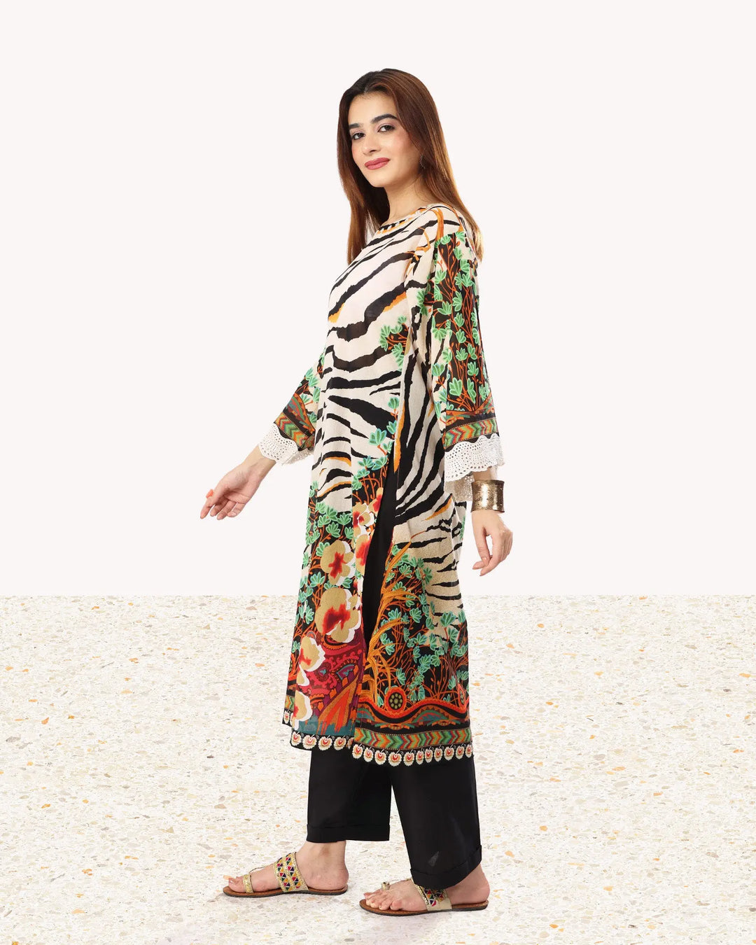 Lawn Shirt | 17212 Sha Posh Textile