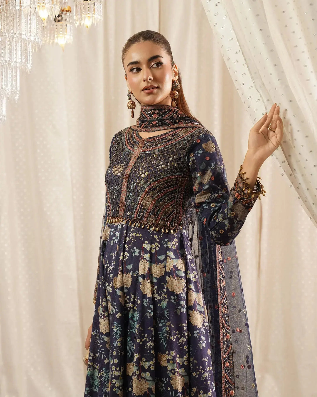 Net Frock | 1189 Sha Posh Textile