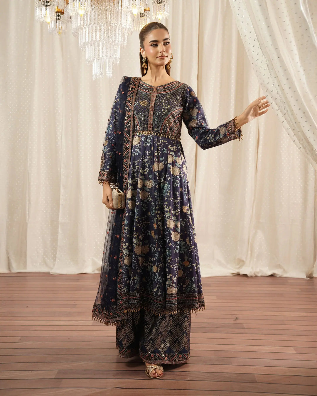 Net Frock | 1189 Sha Posh Textile