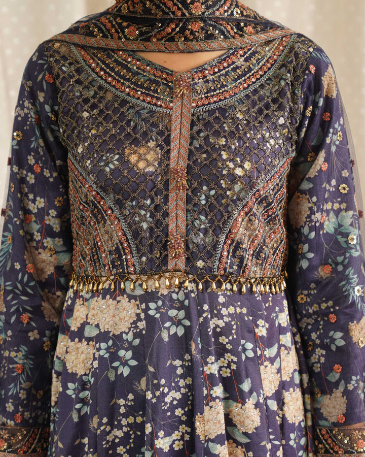 Net Frock | 1189 Sha Posh Textile