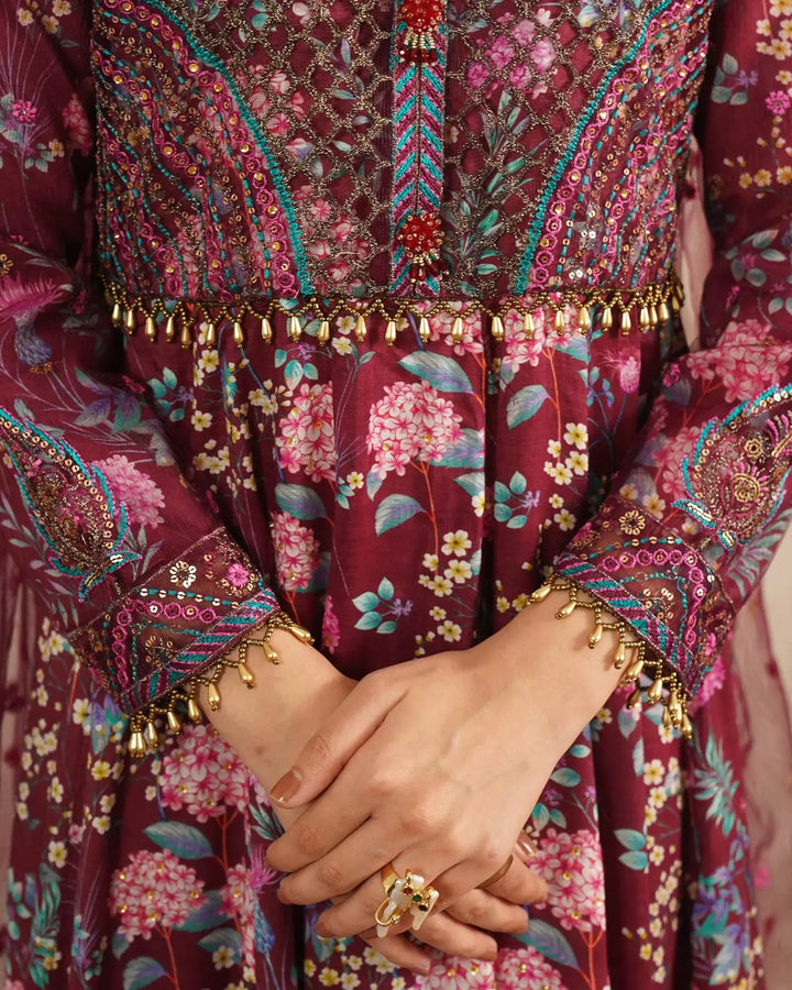 Net Frock | 1189 Sha Posh Textile