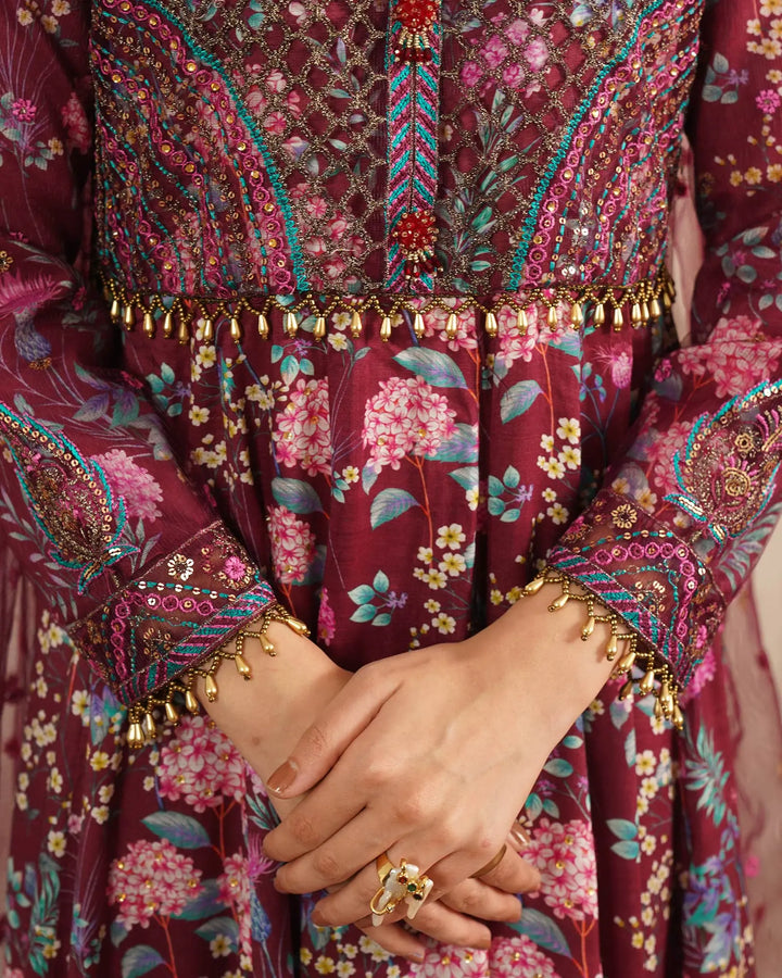 Net Frock | 1189 Sha Posh Textile