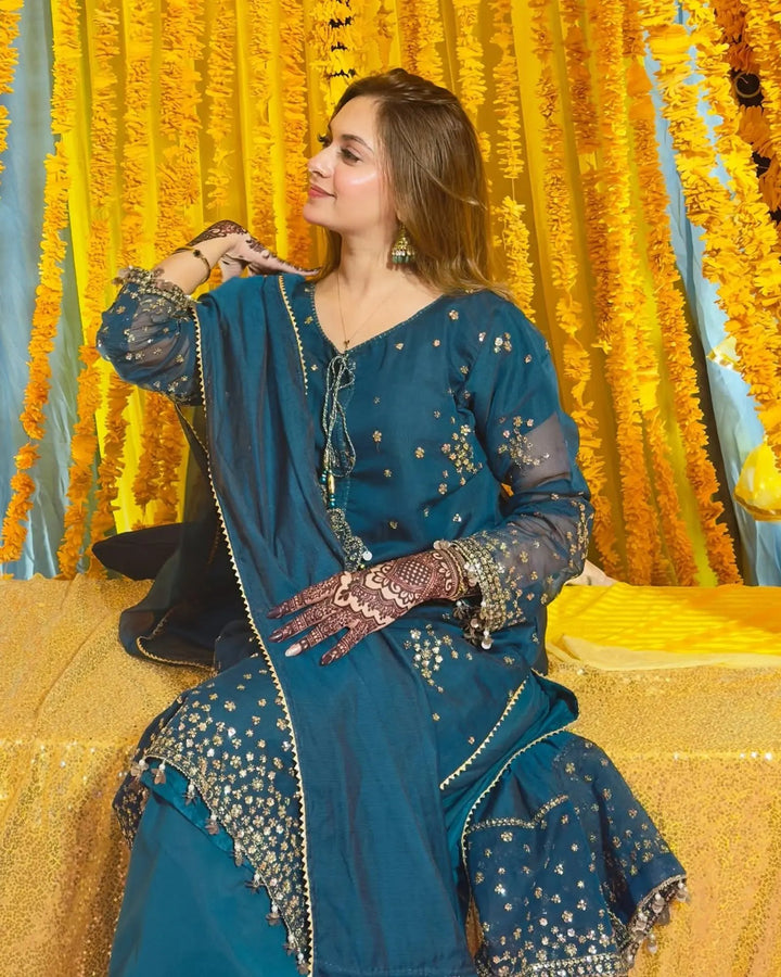 Organza 3PC | 4111 Sha Posh Textile