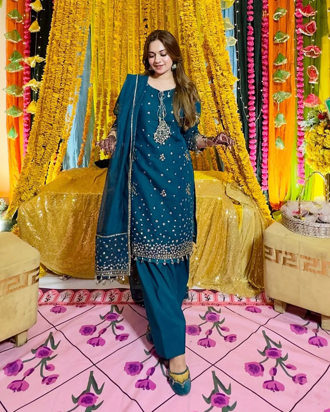 Organza 3PC | 4111 Sha Posh Textile