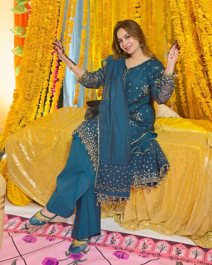 Organza 3PC | 4111 Sha Posh Textile