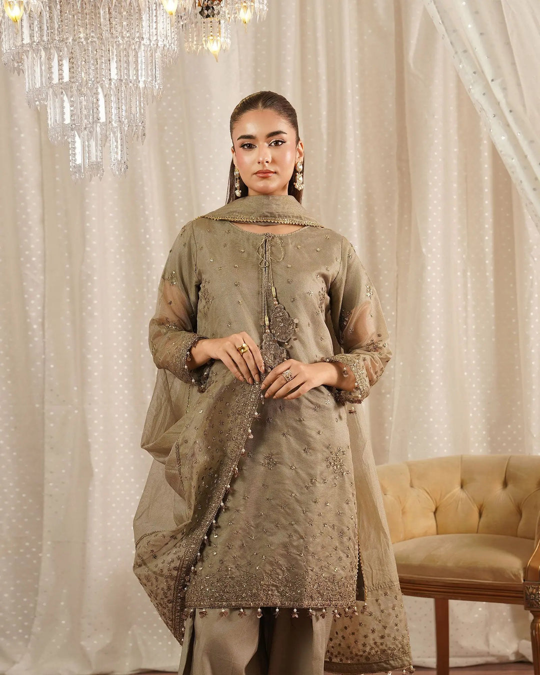 Organza 3PC | 4111 Sha Posh Textile