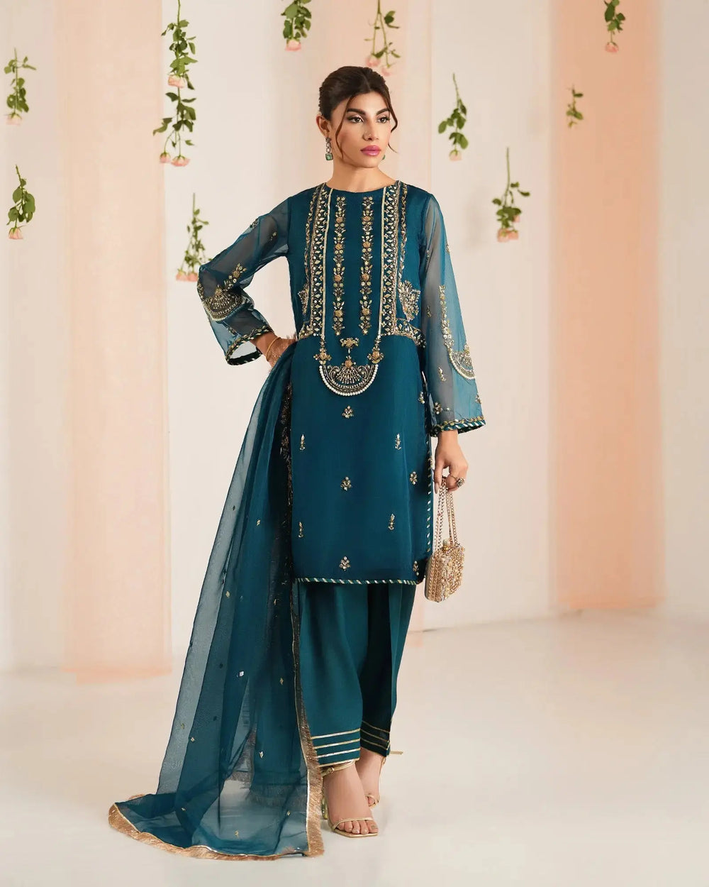 Organza 3PC | 422 - Sha Posh Textile