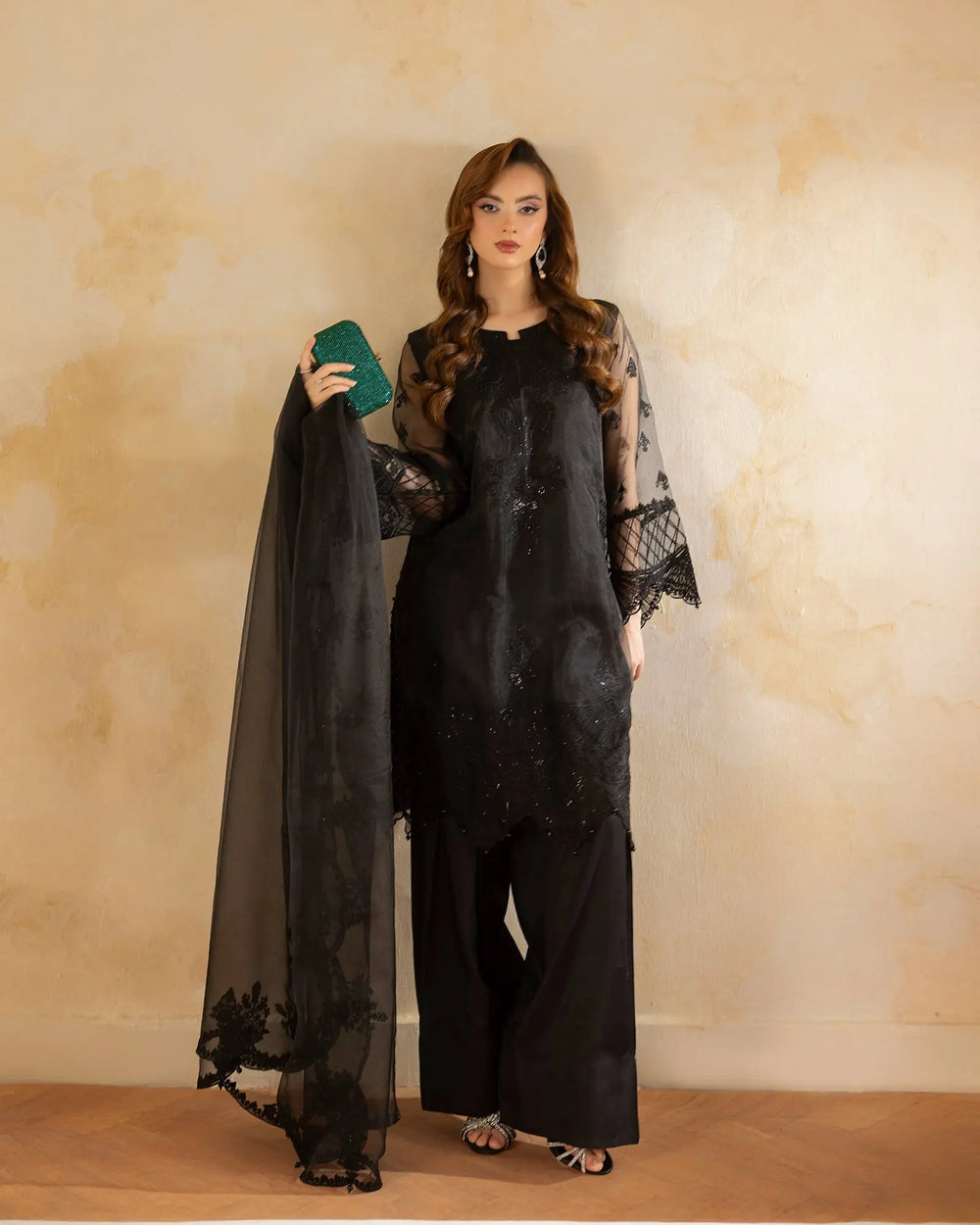 Organza 3PC | 9749 Sha Posh Textile