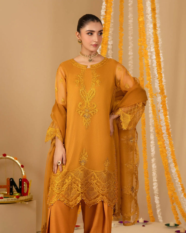 Organza 3PC | 9749 Sha Posh Textile