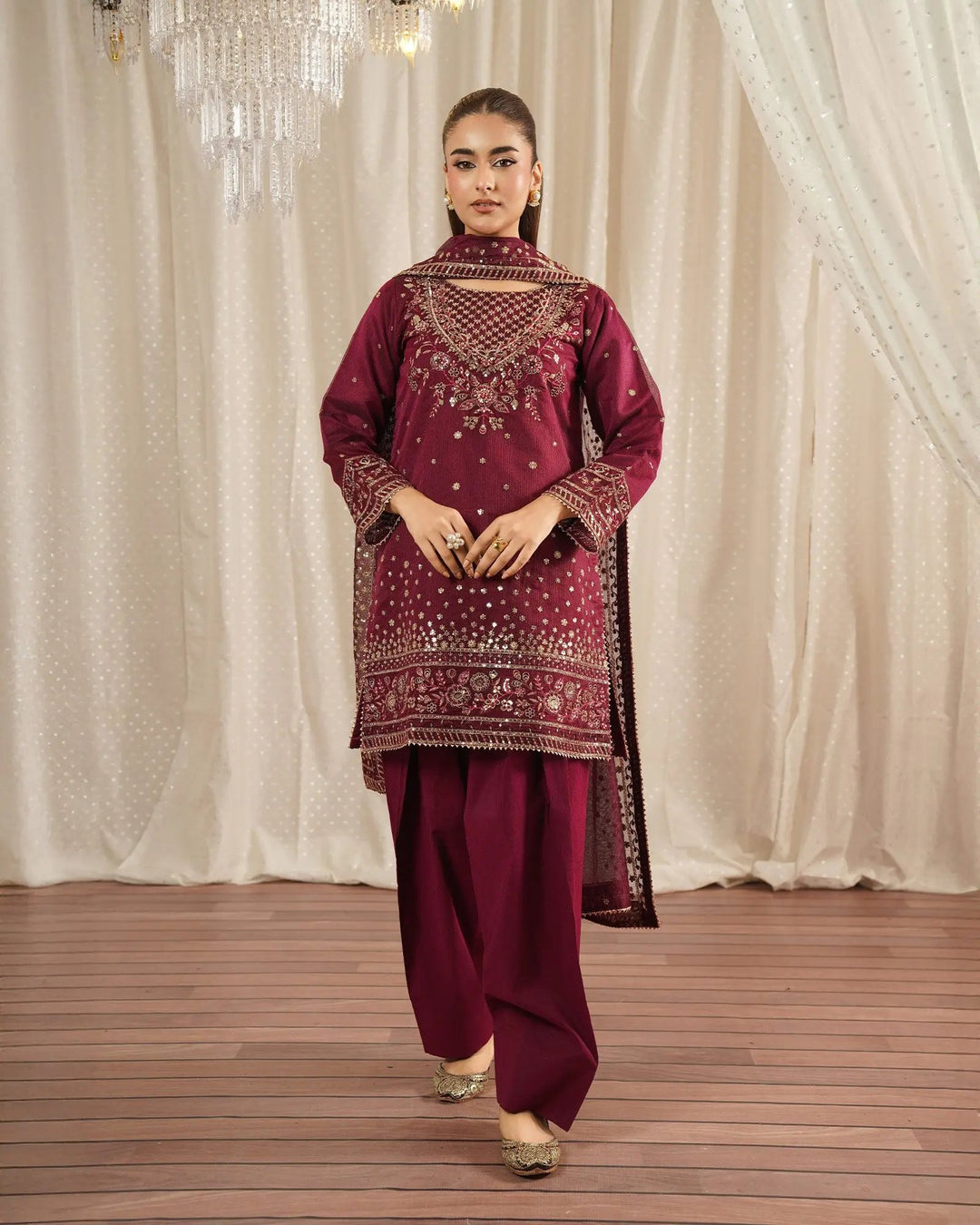 Organza Net 3PC | 4122 Sha Posh Textile