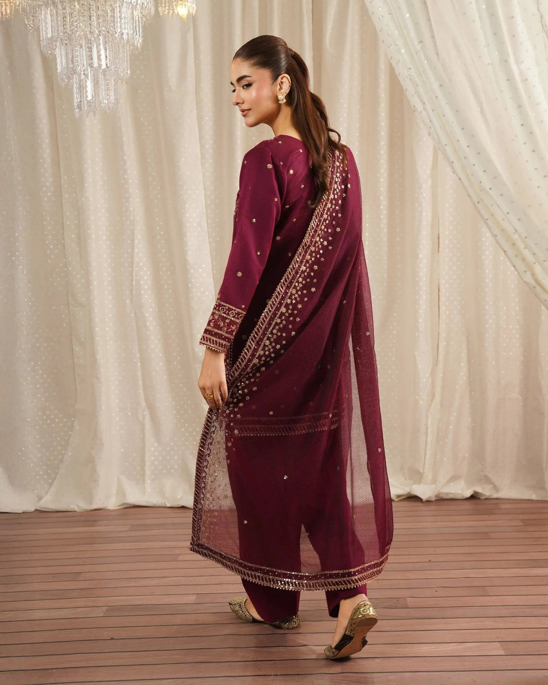 Organza Net 3PC | 4122 Sha Posh Textile