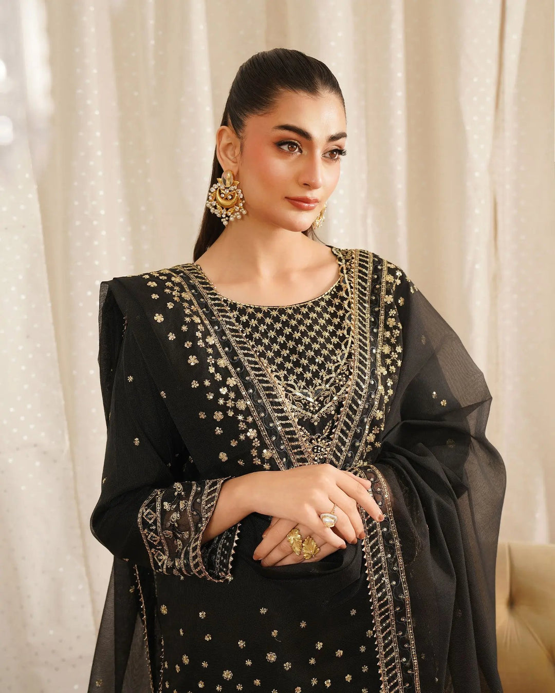 Organza Net 3PC | 4122 Sha Posh Textile