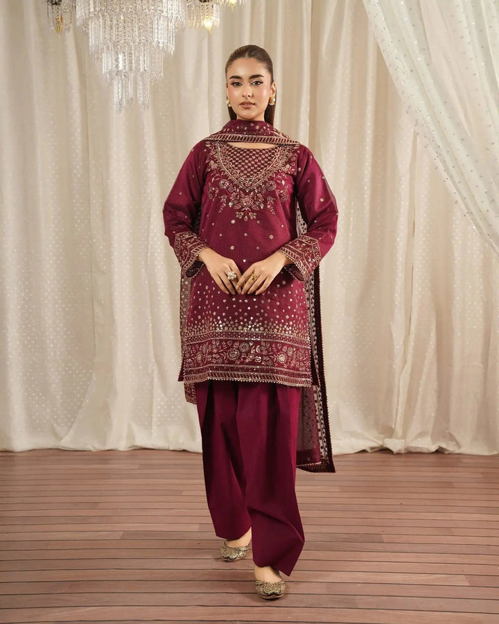 Organza Net 3PC | 4122 Sha Posh Textile