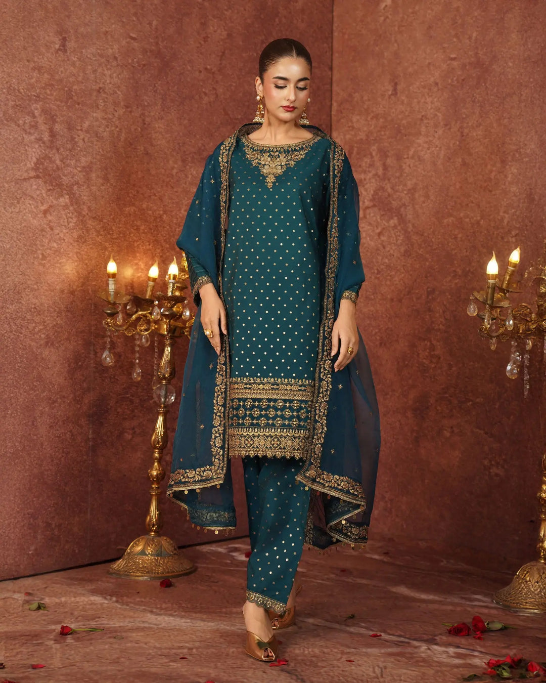 Plain Chambray Bindi | 1311 Sha Posh Textile