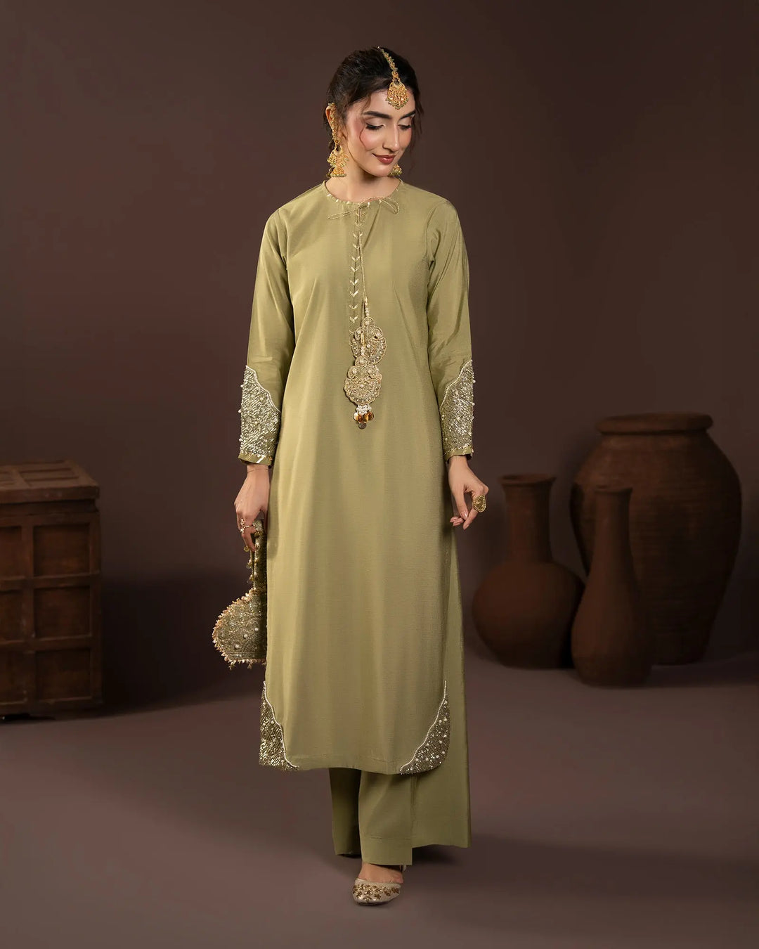 Plain Paper Katan 2PC | 445 Sha Posh Textile