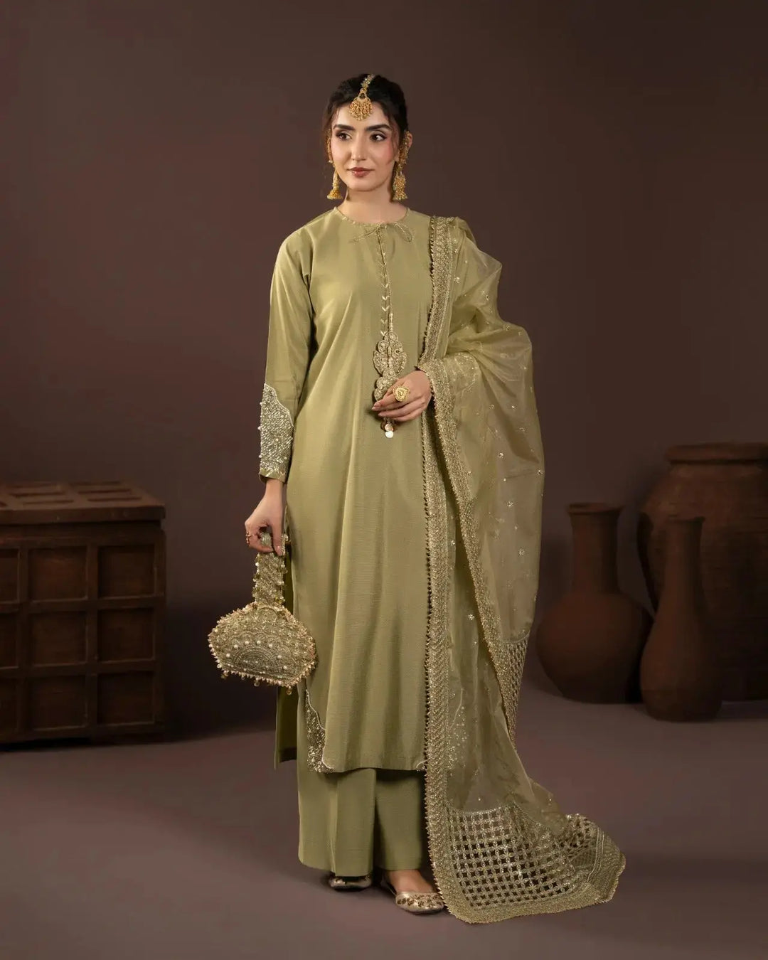 Plain Paper Katan 2PC | 445 Sha Posh Textile