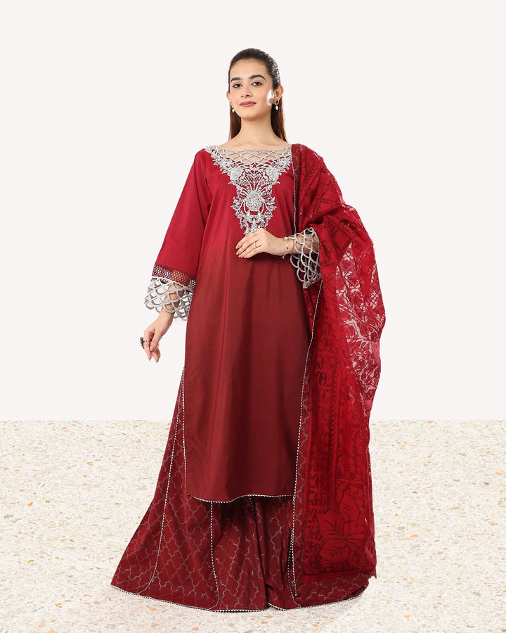 Plain Paper Katan 3PC | 1187 Sha Posh Textile
