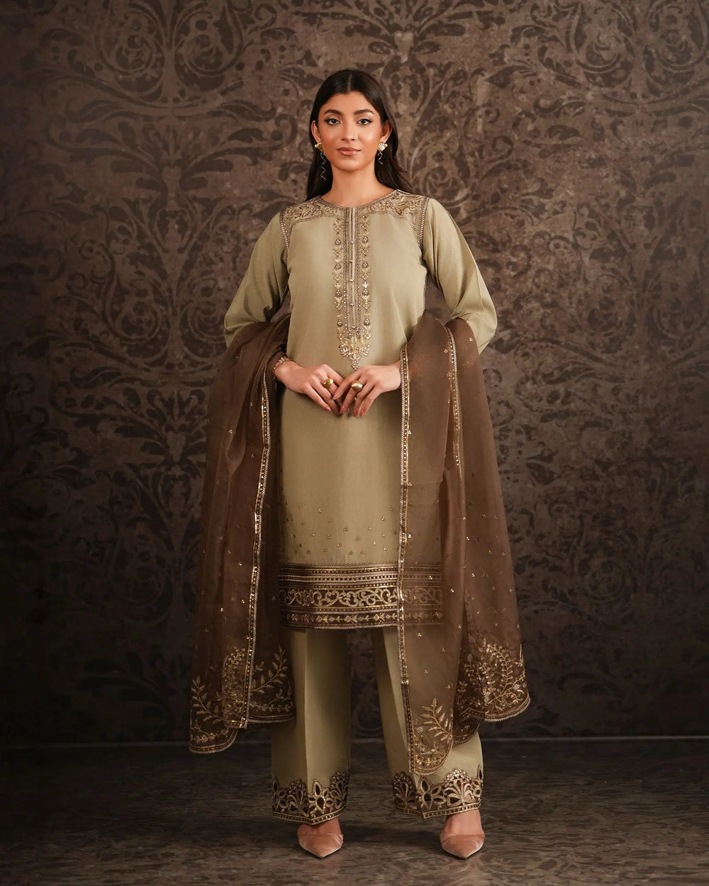 Plain Paper Katan 3PC | 2282 - Sha Posh Textile