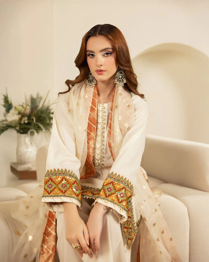Plain Paper Katan 3PC | 9750 Sha Posh Textile