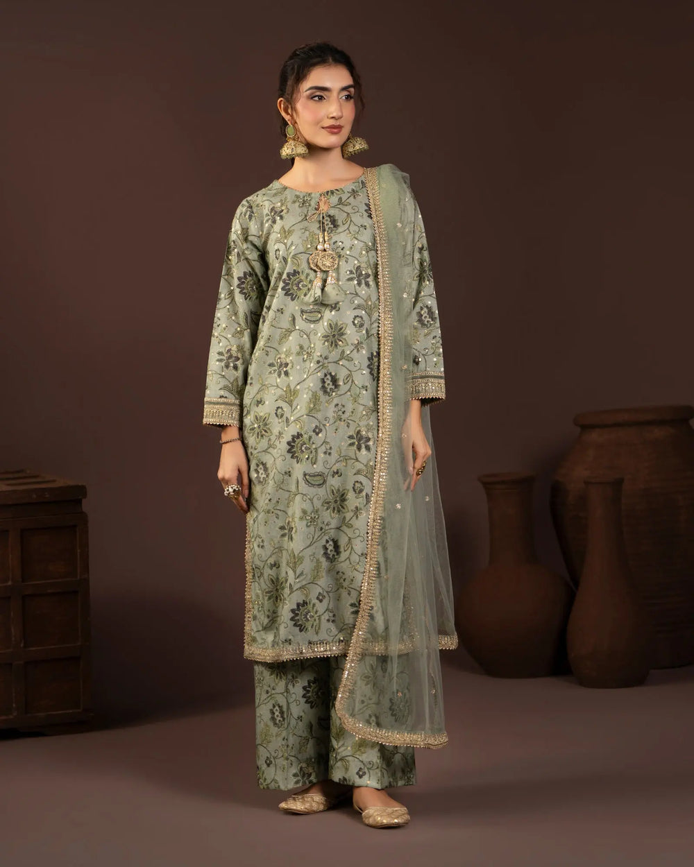 Plain Paper Katan 3PC | 9782 Sha Posh Textile