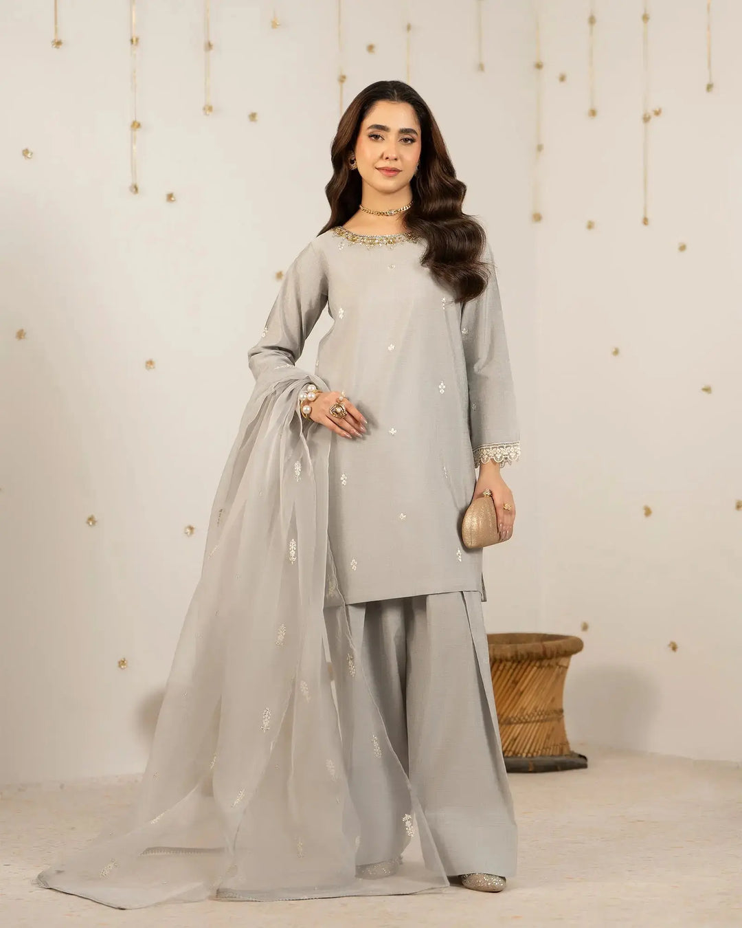 Plain Paper Katan 3PC | 9786 Sha Posh Textile