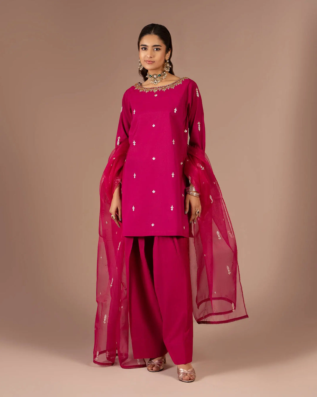 Plain Paper Katan 3PC | 9786 Sha Posh Textile