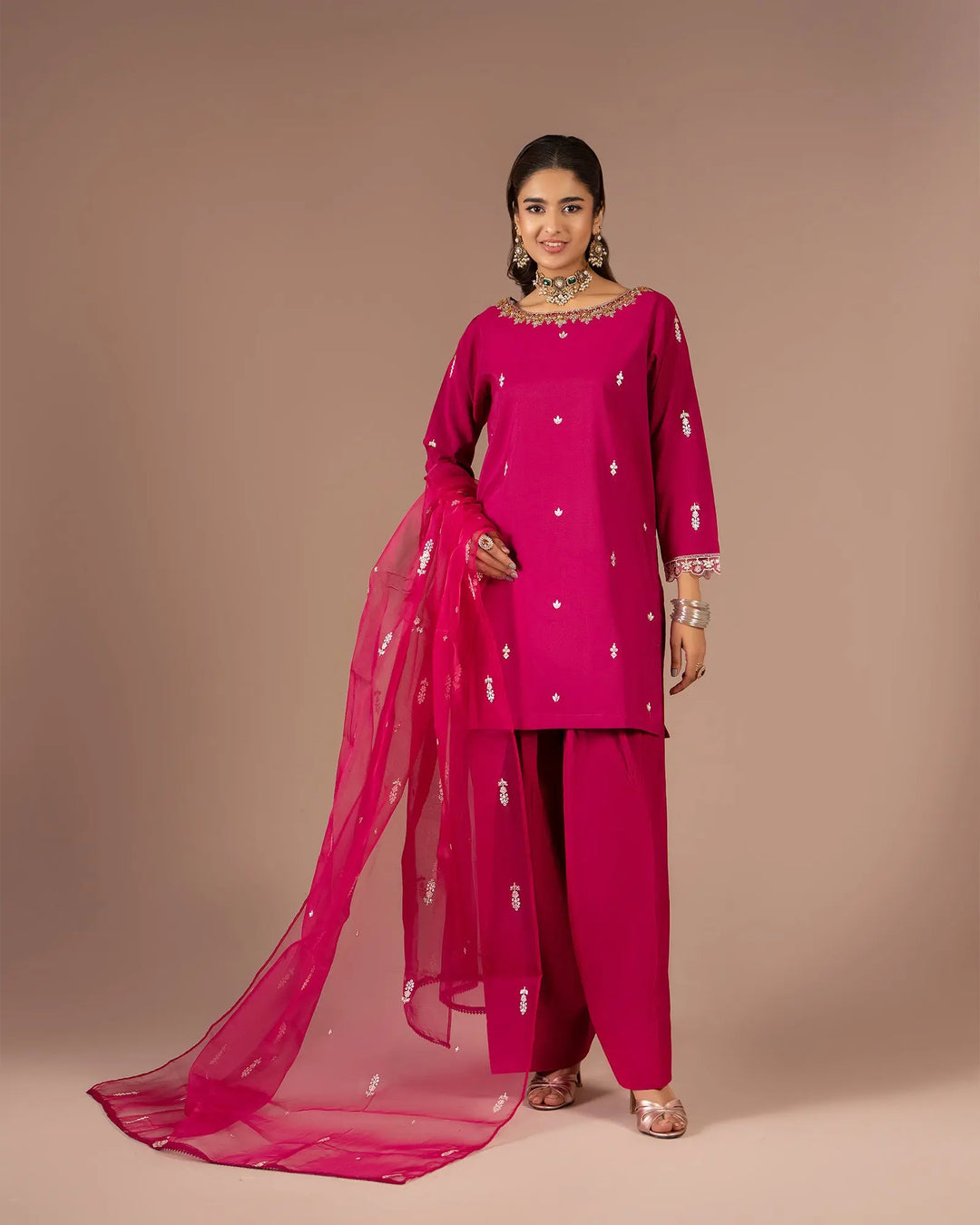 Plain Paper Katan 3PC | 9786 Sha Posh Textile