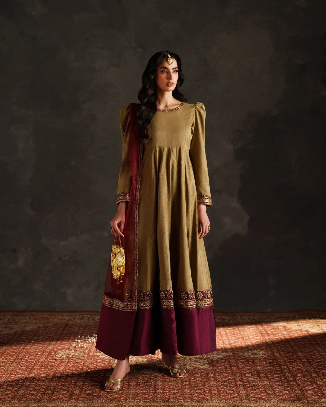 Plain Paper Katan Maxi | 1182 Sha Posh Textile