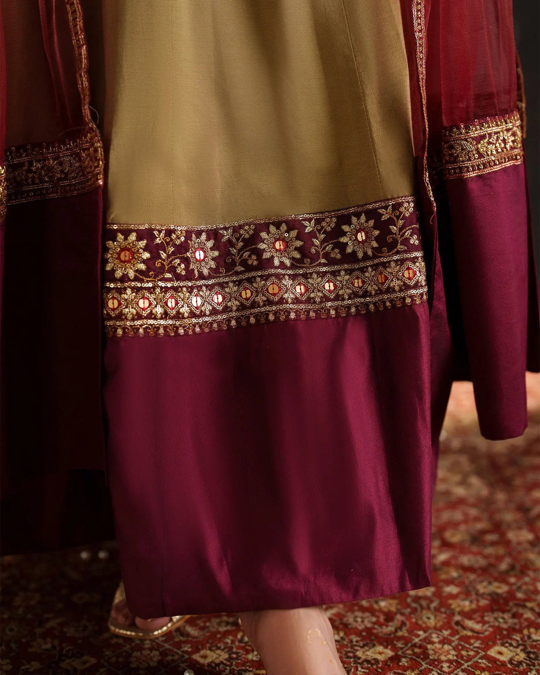 Plain Paper Katan Maxi | 1182 Sha Posh Textile